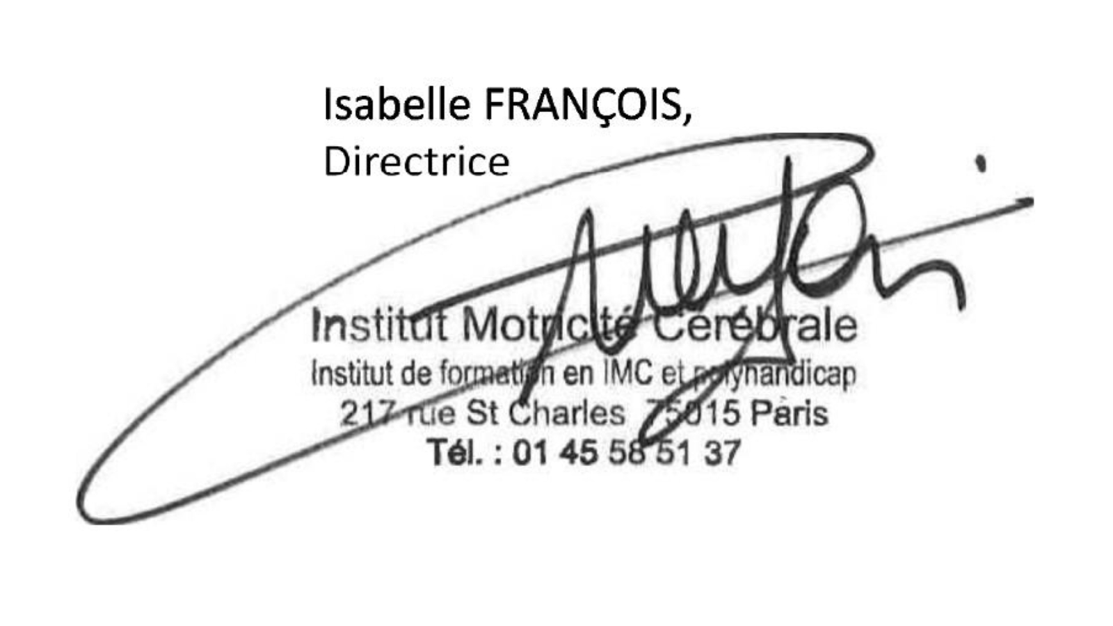 signature IF